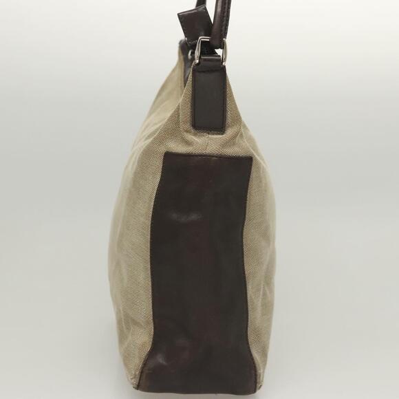 GUCCI Shoulder Bag Canvas Gray Silver - Picture 4 of 13